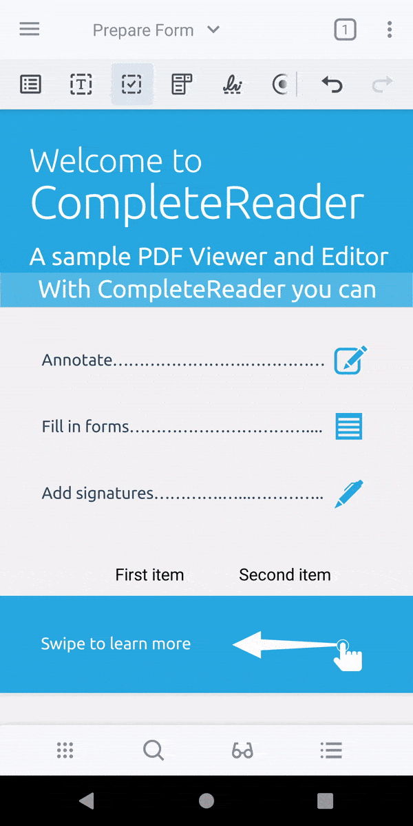 How to Create Fillable PDF Forms on Android PDFTron