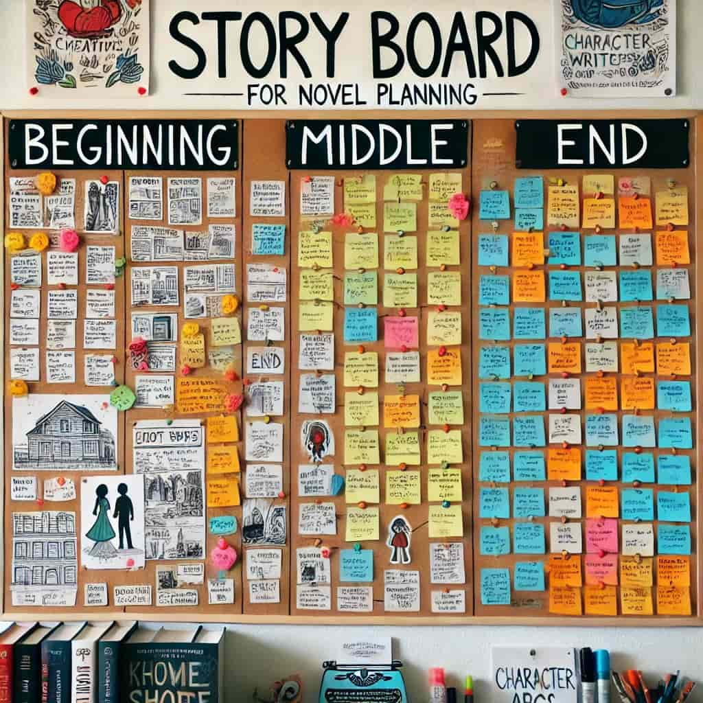3 Ways To Visually Plan Your Novel Boards, Spreadsheets, and Story
