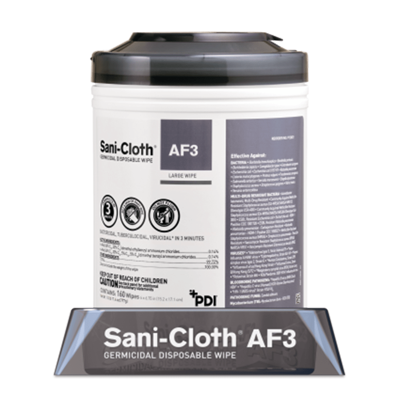 SaniCloth® AF3 Germicidal Disposable Wipe PDI Healthcare