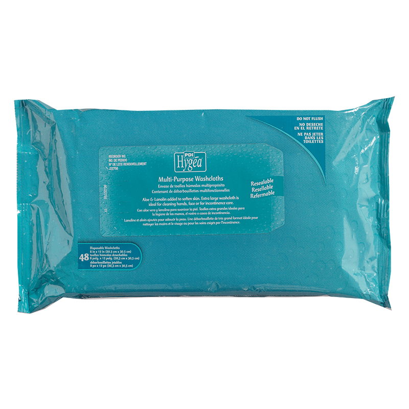 Hygea® MultiPurpose Washcloths PDI Healthcare