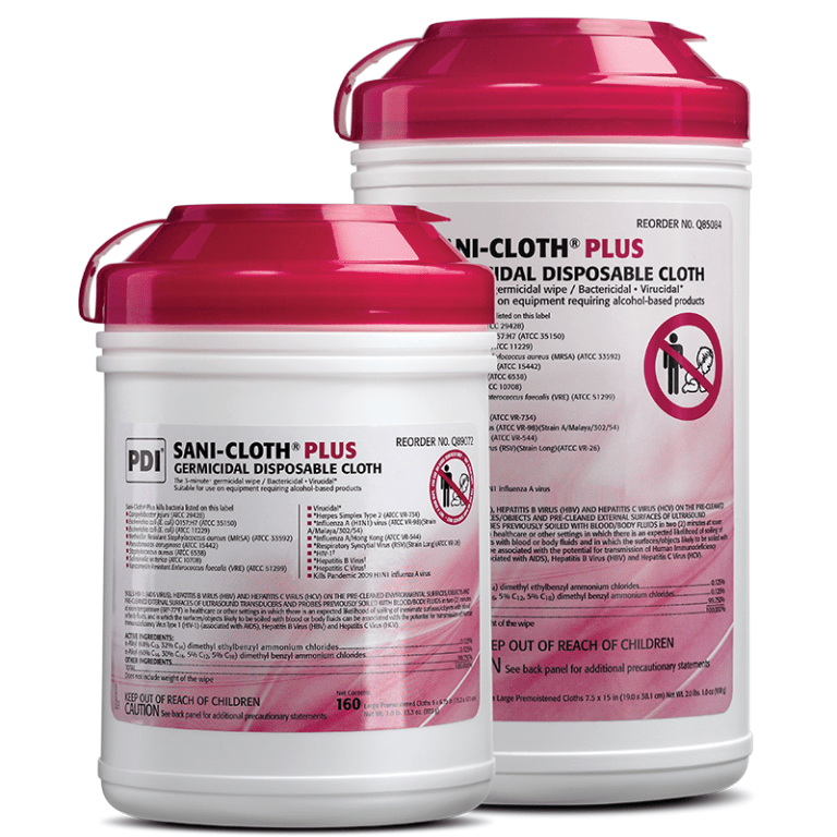 EPA Approves PDI’s SaniCloth Plus Wipes for Use Against SARSCoV2