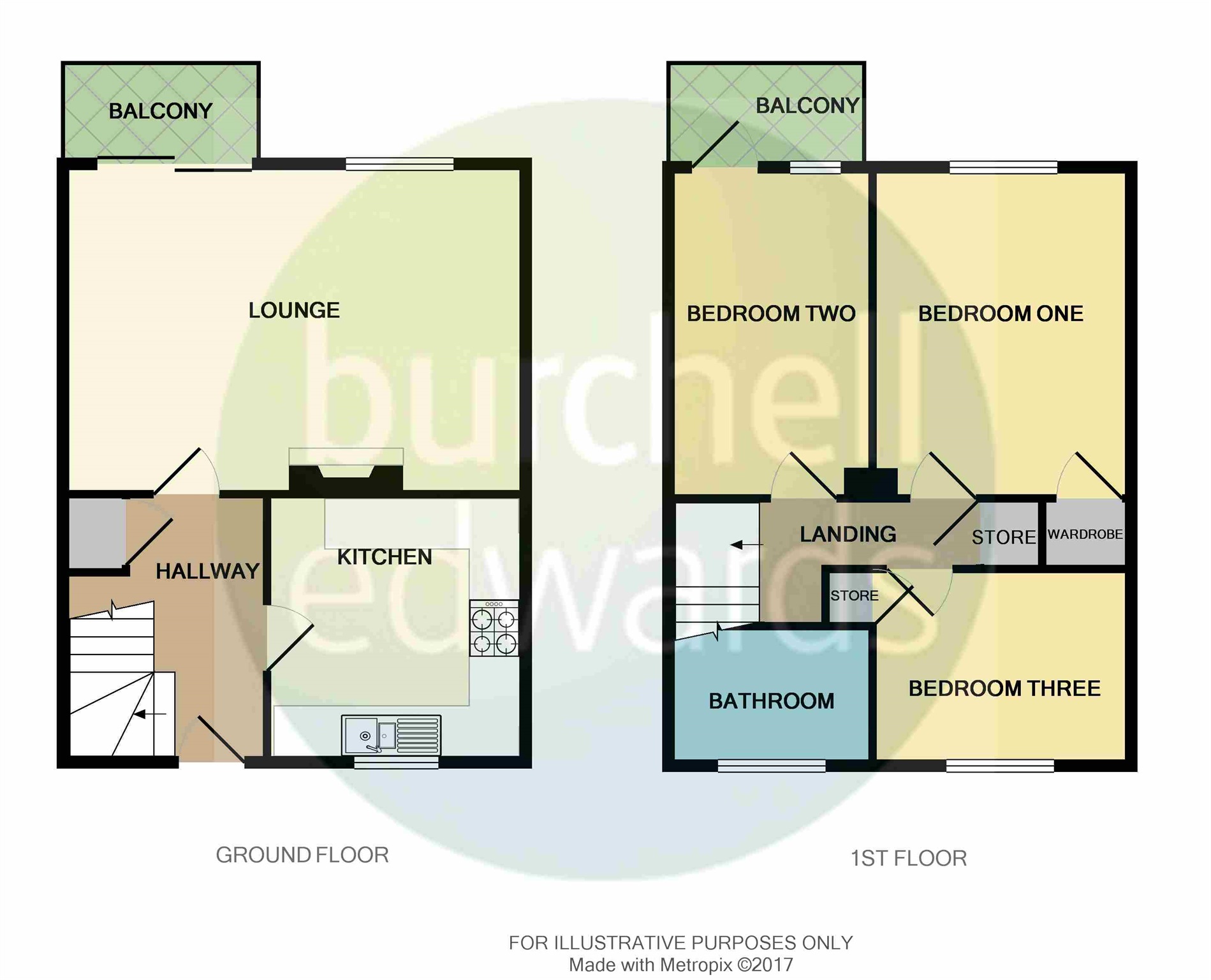 3 bedroom flat for sale, Horrell Road, Sheldon, Birmingham B, B26 2PA