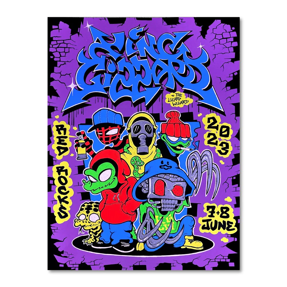 Red Rocks 2023 Posters p(doom) records US