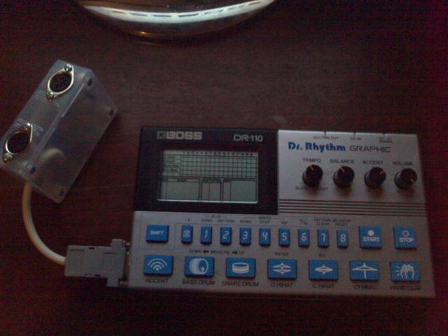 Boss DR-110 MIDI Sync