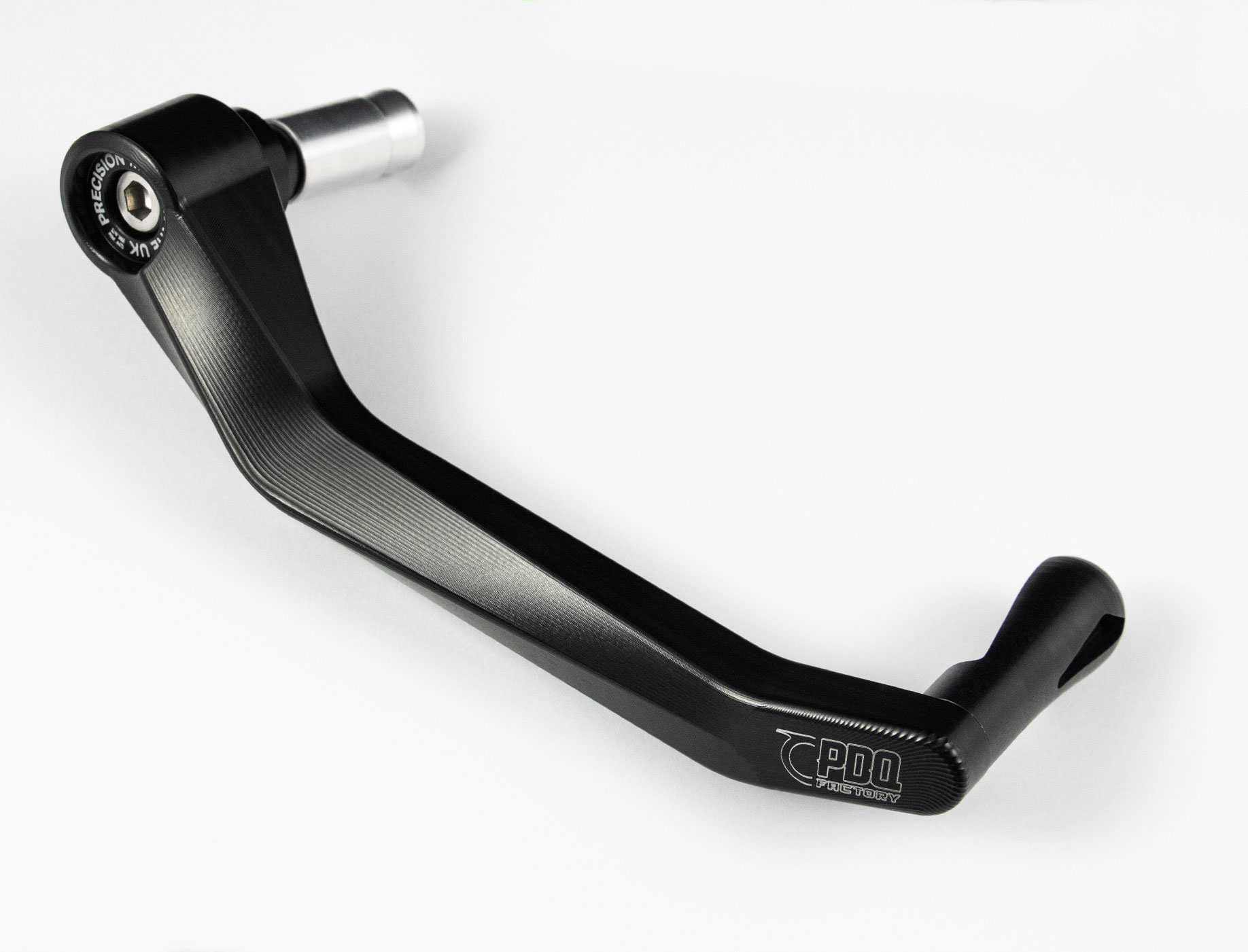 Brake lever guard for motorcycle racing and track days