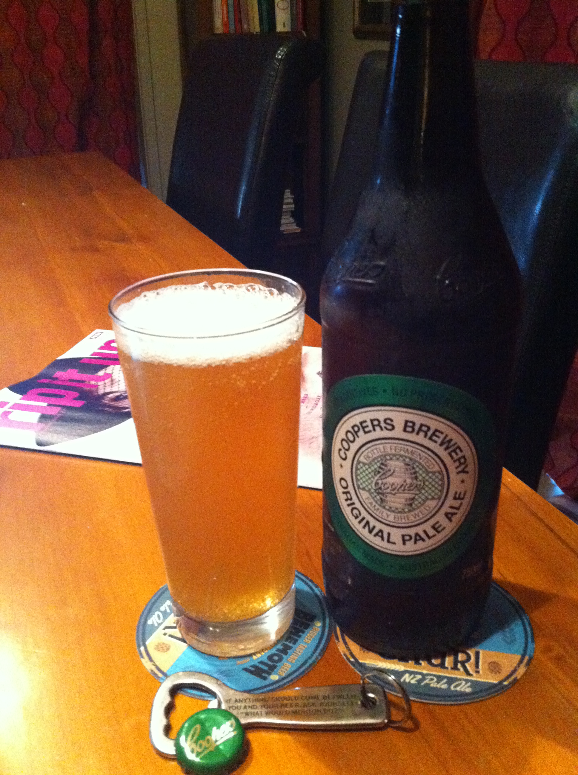 Beer 634 Coopers Original Pale Ale A life just as ordinary