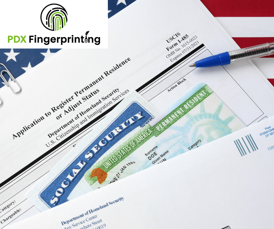 FBI Background Check Oregon for Immigration PDX Fingerprinting