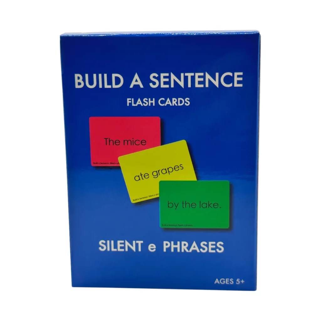 Build A Sentence Cards Silent e Phrases PDX Reading Specialist, LLC.