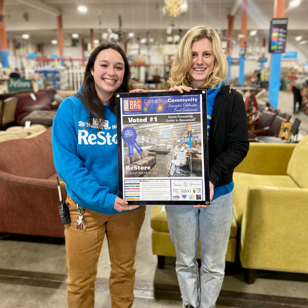 Habitat for Humanity homeownership program Portland Region ReStores