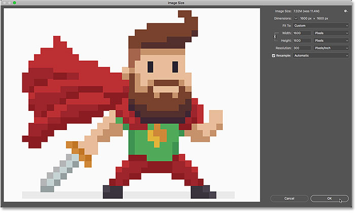 How to Resize Pixel Art in
