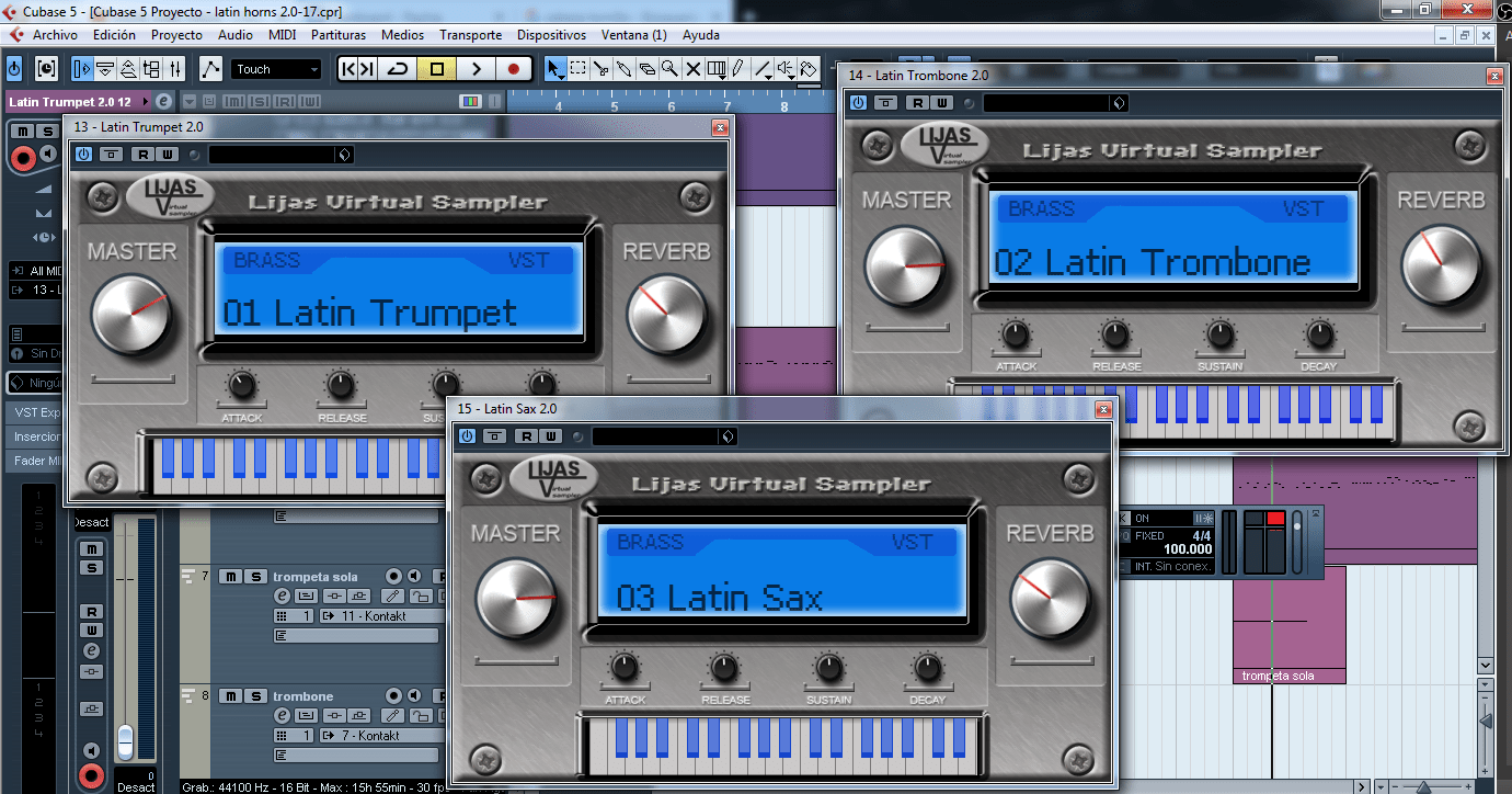 Latin Horns VST/AudioUnits