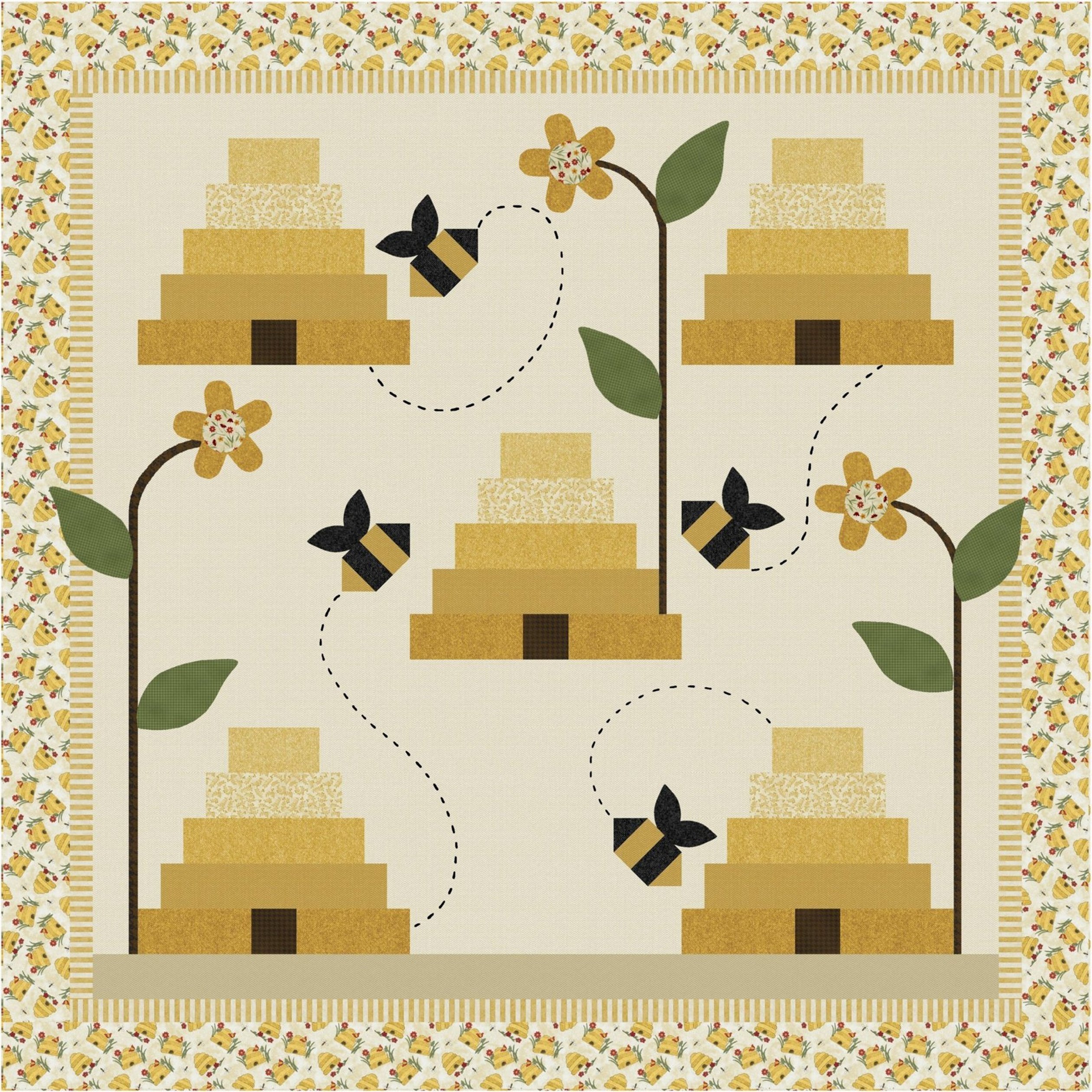 What's All The Buzz? Instant Download Quilt Pattern Payhip