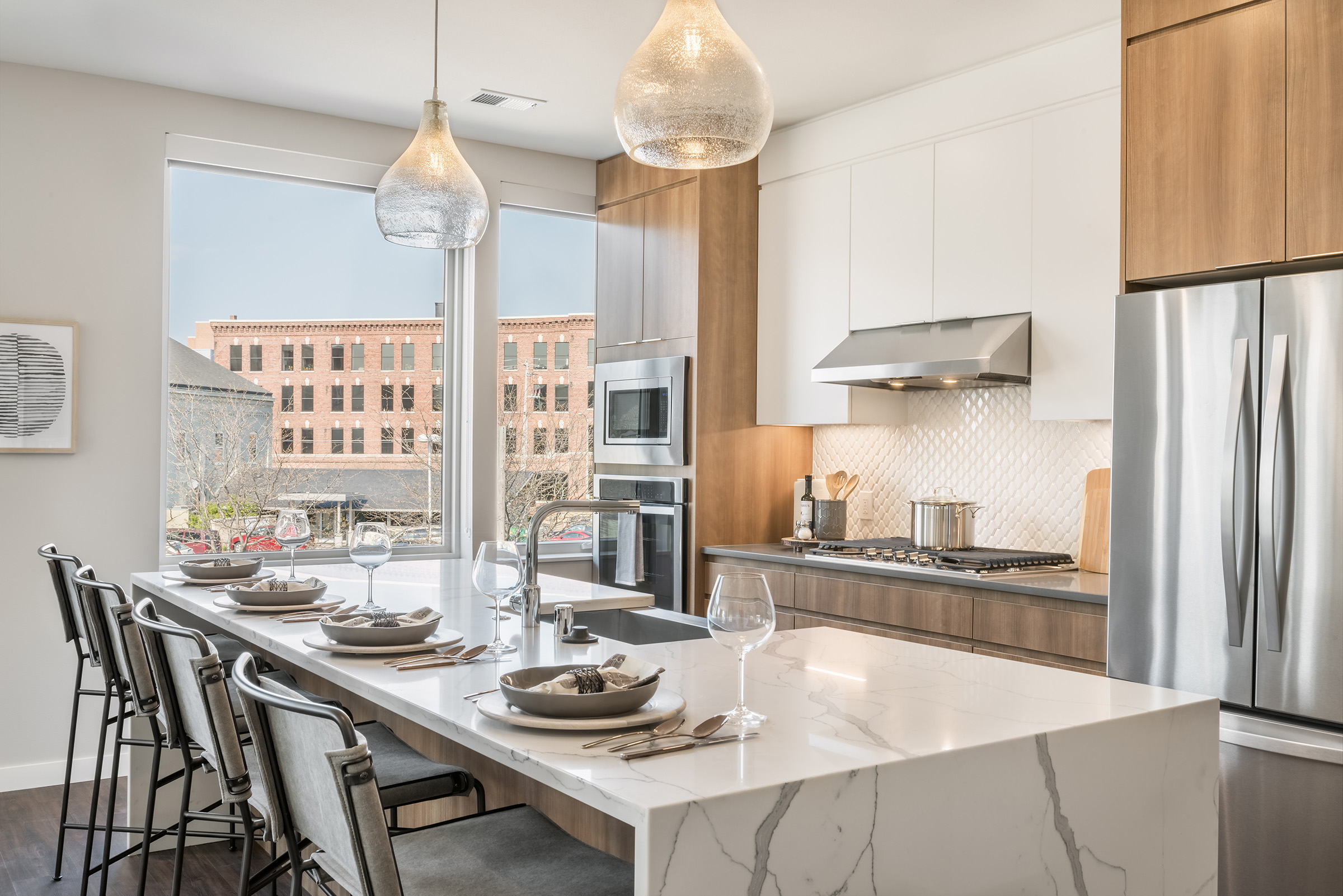 Home Redefined. DoMUS Apartment Homes. Peabody's Interiors