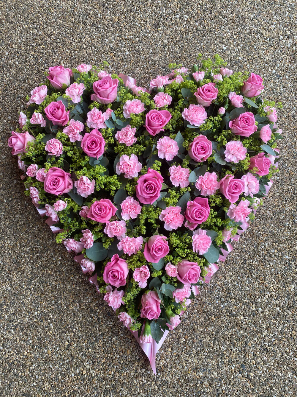 Funerals Hearts Peace Lily Flowers Romsey