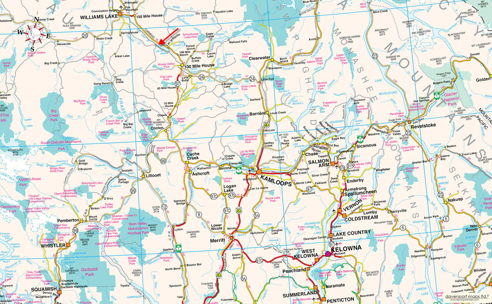 Elegant Lakefront Residence Nestled along the Banks of Lac La Hache