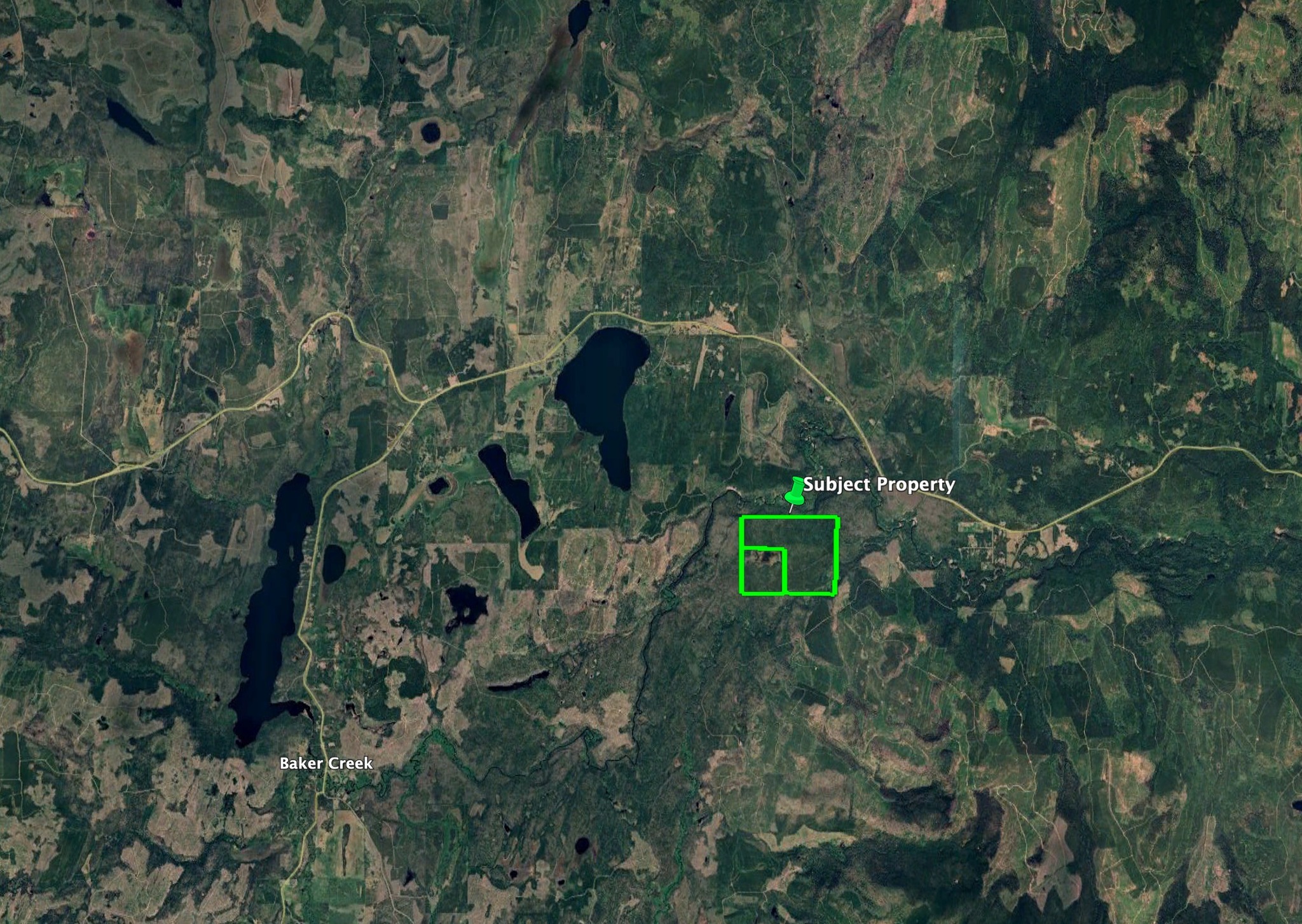 Affordable 521Acre Recreational Parcel Surrounded by Crown Land