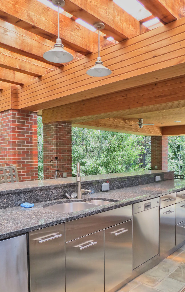 Outdoor Living Space Remodel Peace Studio Architects Because Design