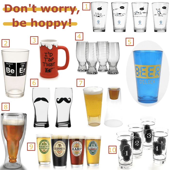 10 Cool Beer Glasses