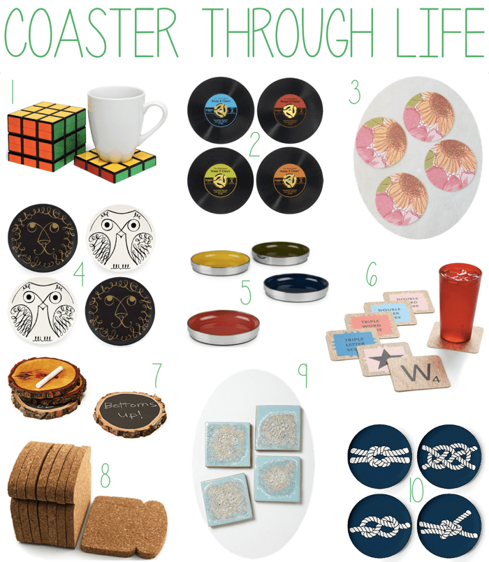 10 Cute Coaster Sets Peach of Mind