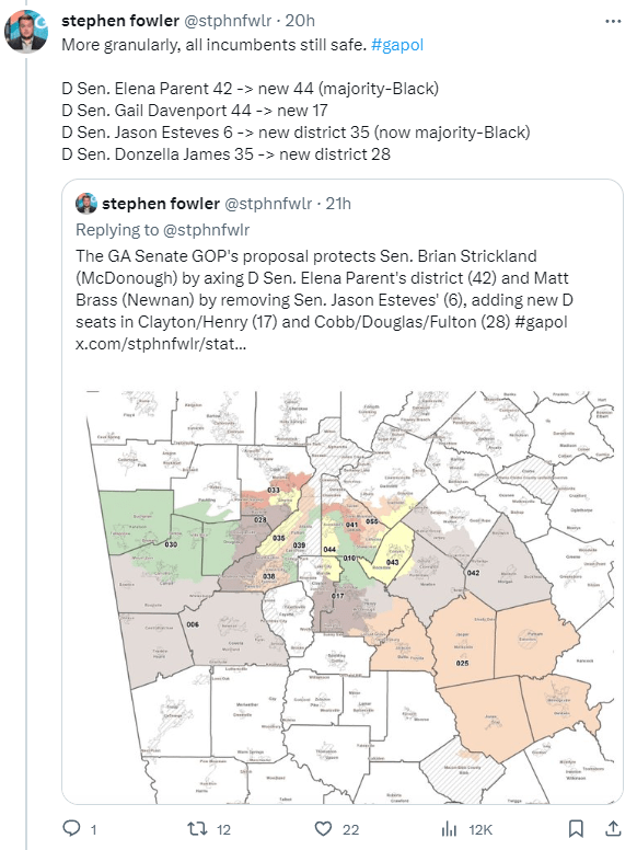 Legislature Set to Convene to Redraw Legislative Maps Peach Pundit