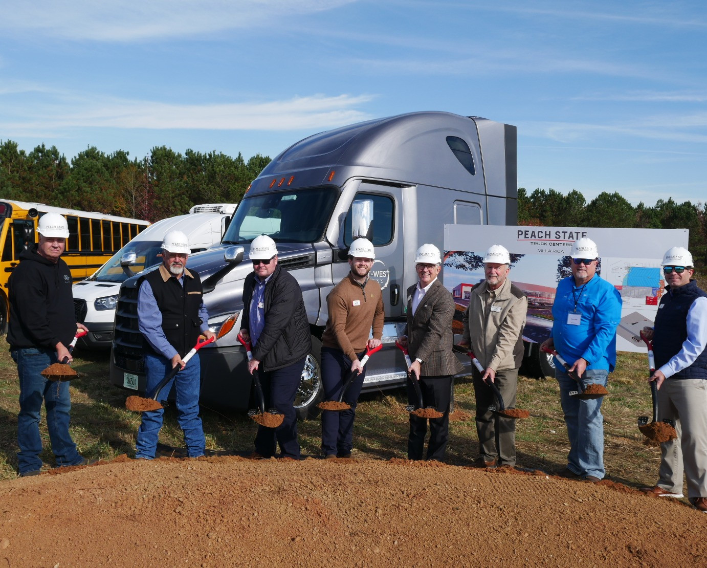 Villa Rica, GA Commercial Truck & Freightliner Dealership Peach