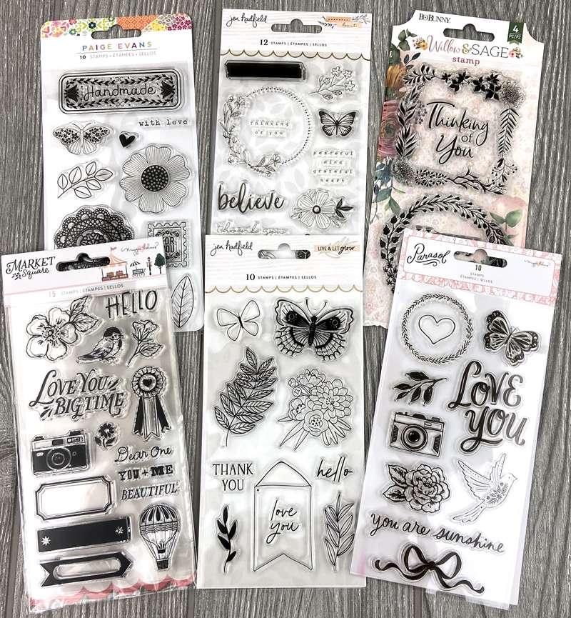 Clear Acrylic Stamp Mega Pack Peachy Cheap