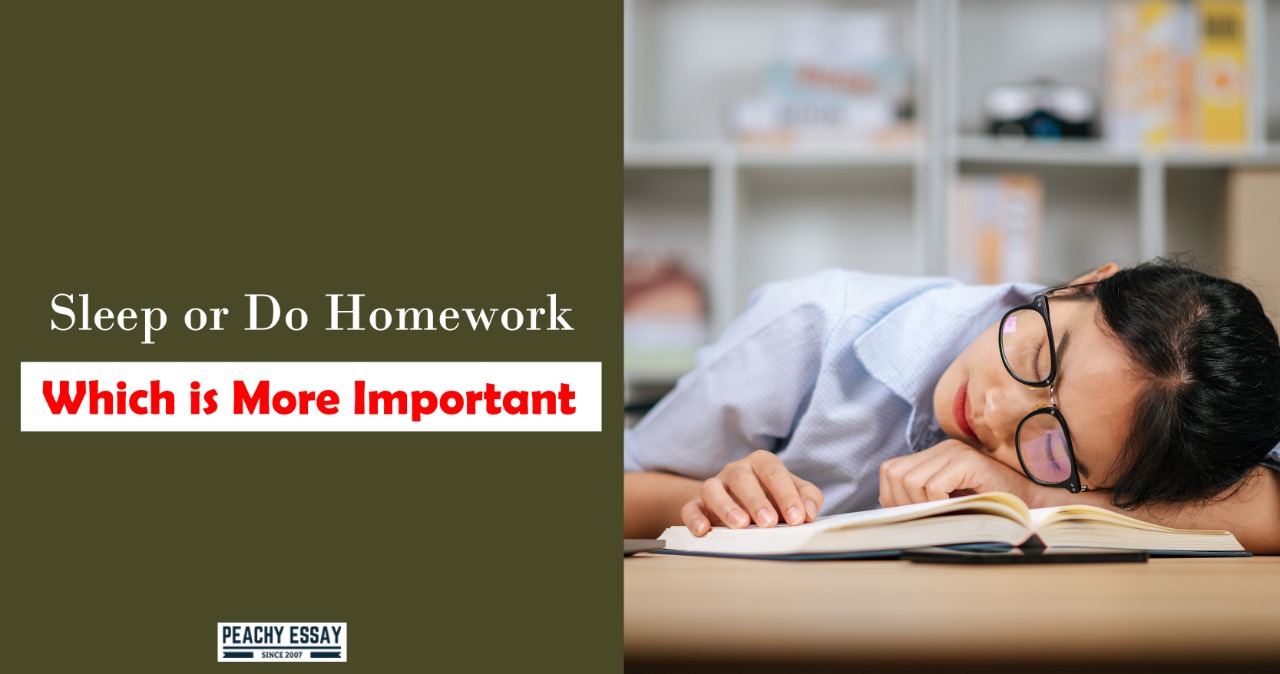 Sleep or Do Homework Which is More Important