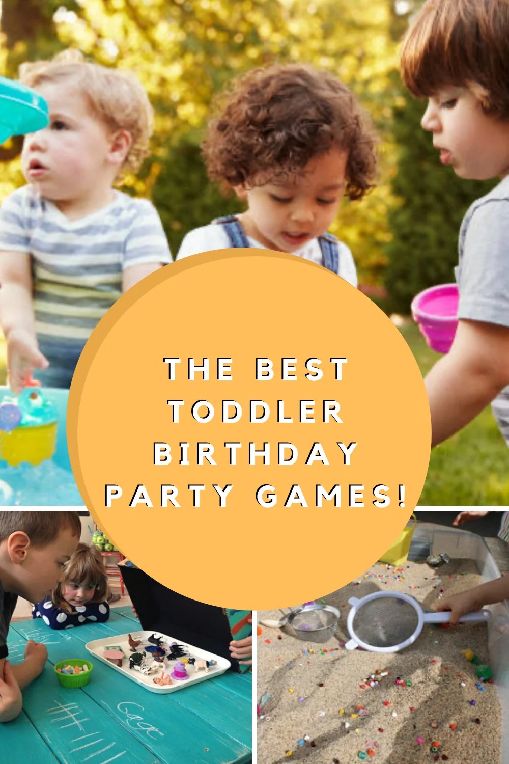 The Best Toddler Birthday Party Game Ideas Peachy Party