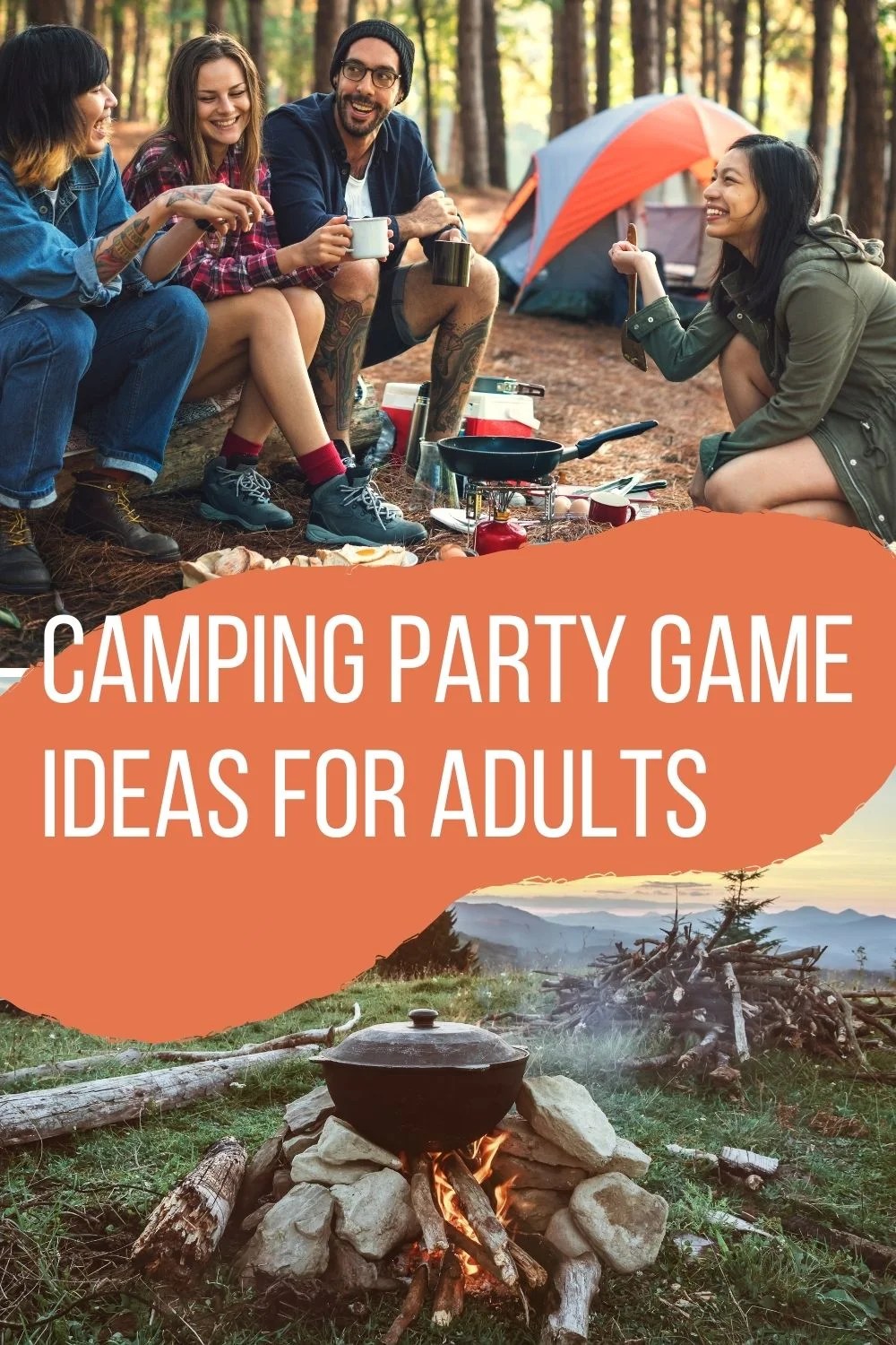 Cool Camping Games for Adults to Play Peachy Party