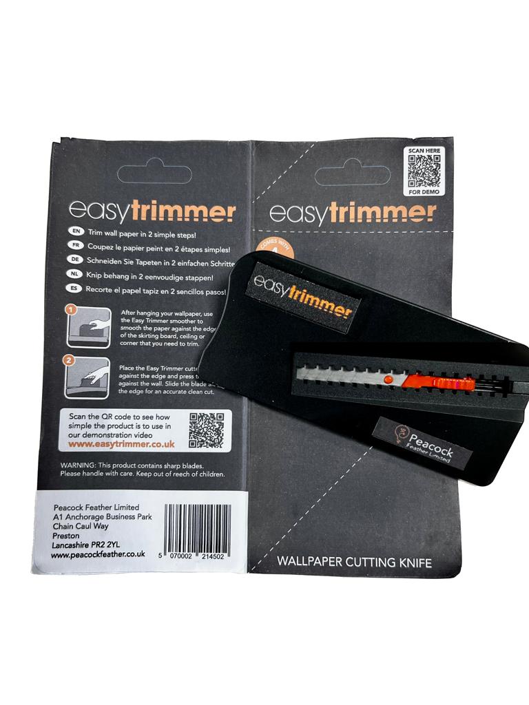 Easy Wallpaper Trimmer Peacock Feather