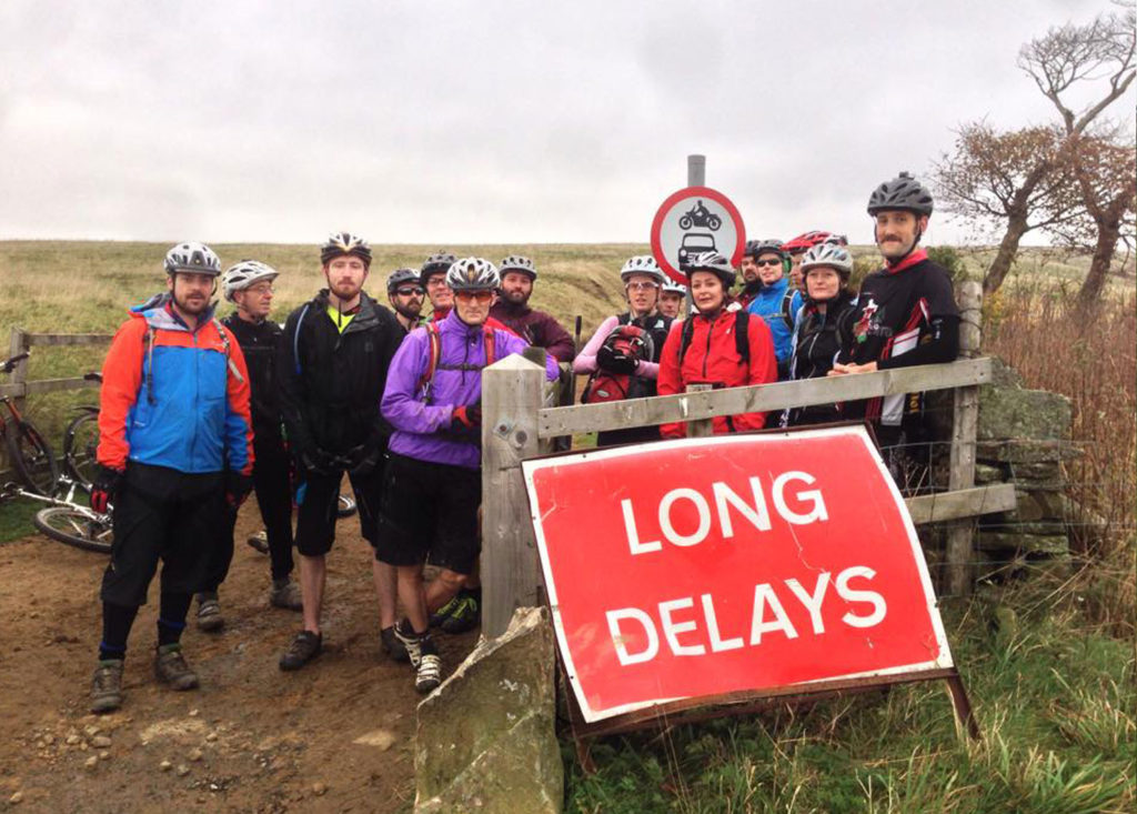 Picnic Protest A positive morning on Rushup Edge Peak District MTB