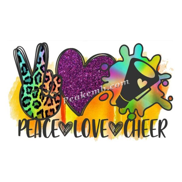 cheer wholesale heat transfers for t shirts PEAKEMB