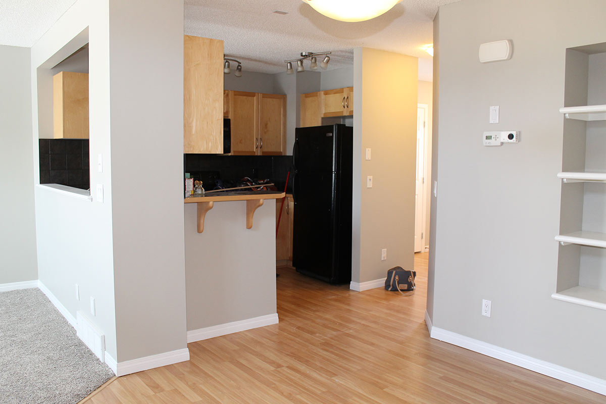 Airdrie Rent to Own 3 Bedroom Duplex with Single Car Garage Peak