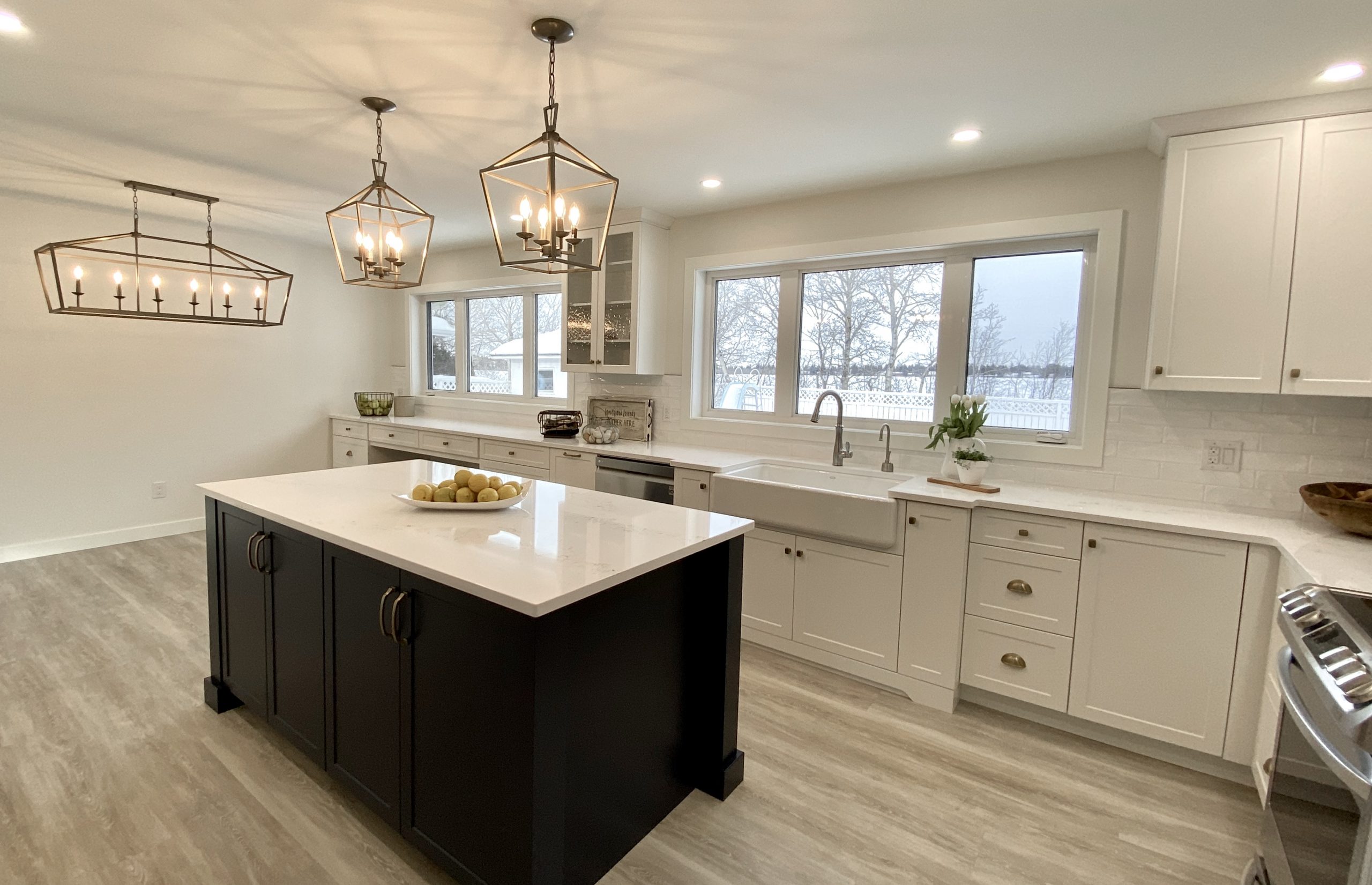 Dazzling Bathroom and Kitchen Peak Improvements