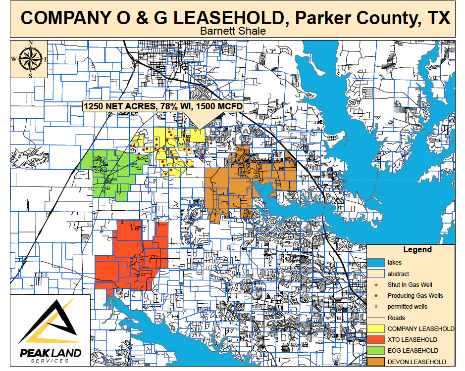 GIS Mapping Service Land Services Company Permian Basin & Midland