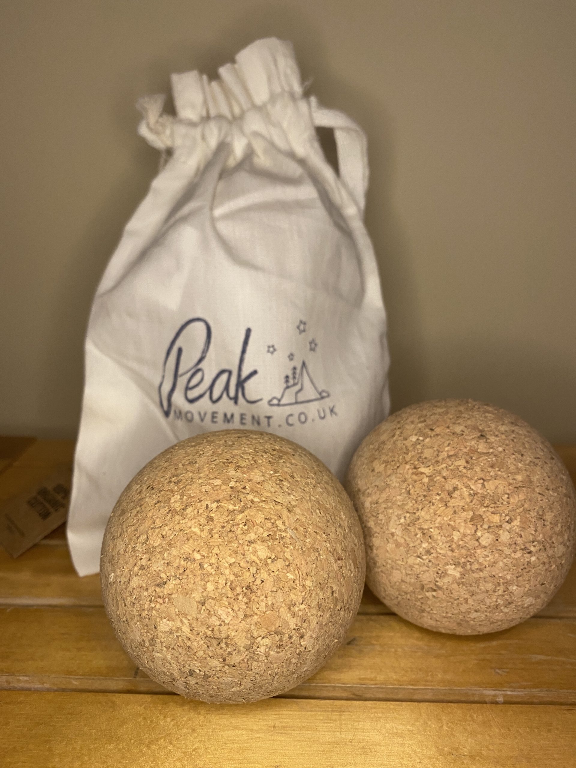 Cork massage therapy balls Peak Movement®
