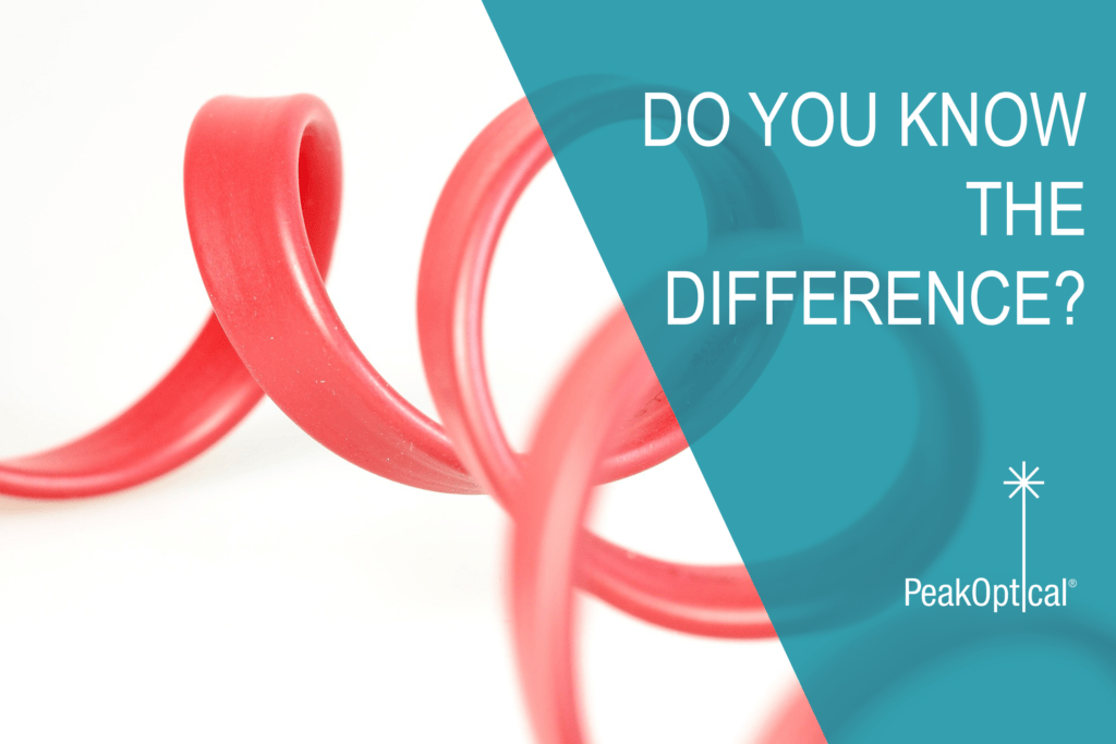 The difference between Fiber Optic, Coaxial and Twisted