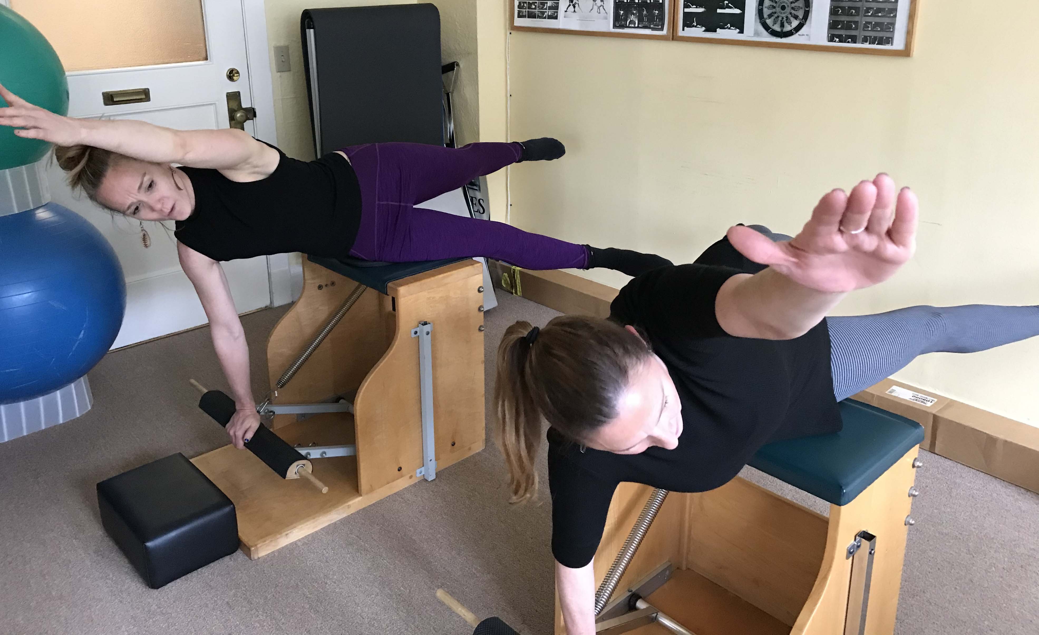 Mat Skills on Chair Peak Performance Pilates