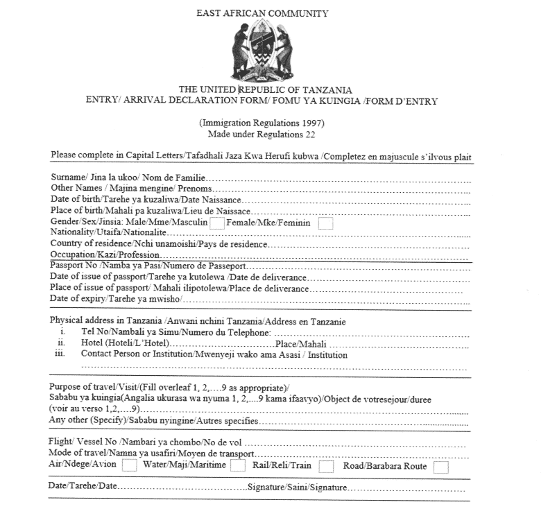 What to Do Upon Arrival at Kilimanjaro International Airport (JRO