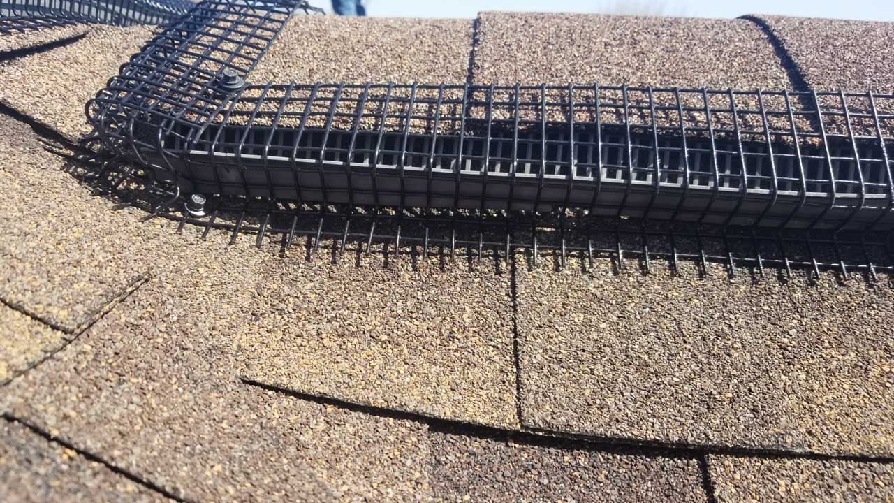 Peak Protector Guard Roof Ridge Vent Animal Guard Protection 1 US