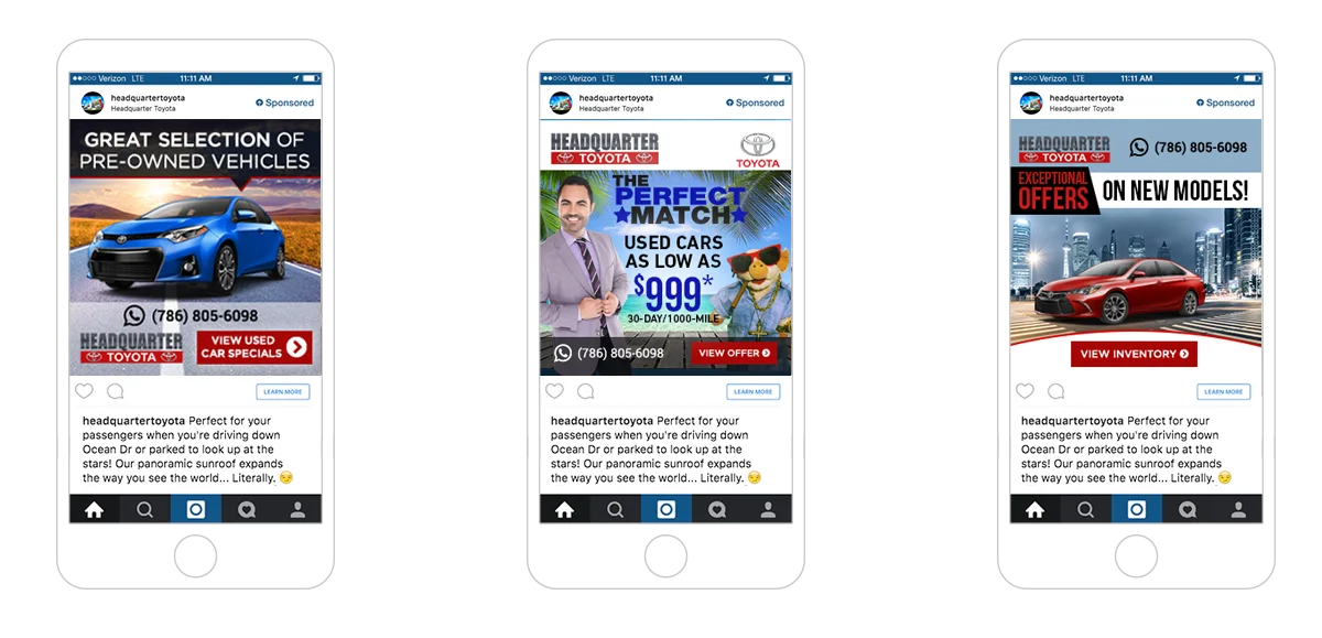 Headquarter Toyota Peak Seven Advertising Florida Ad