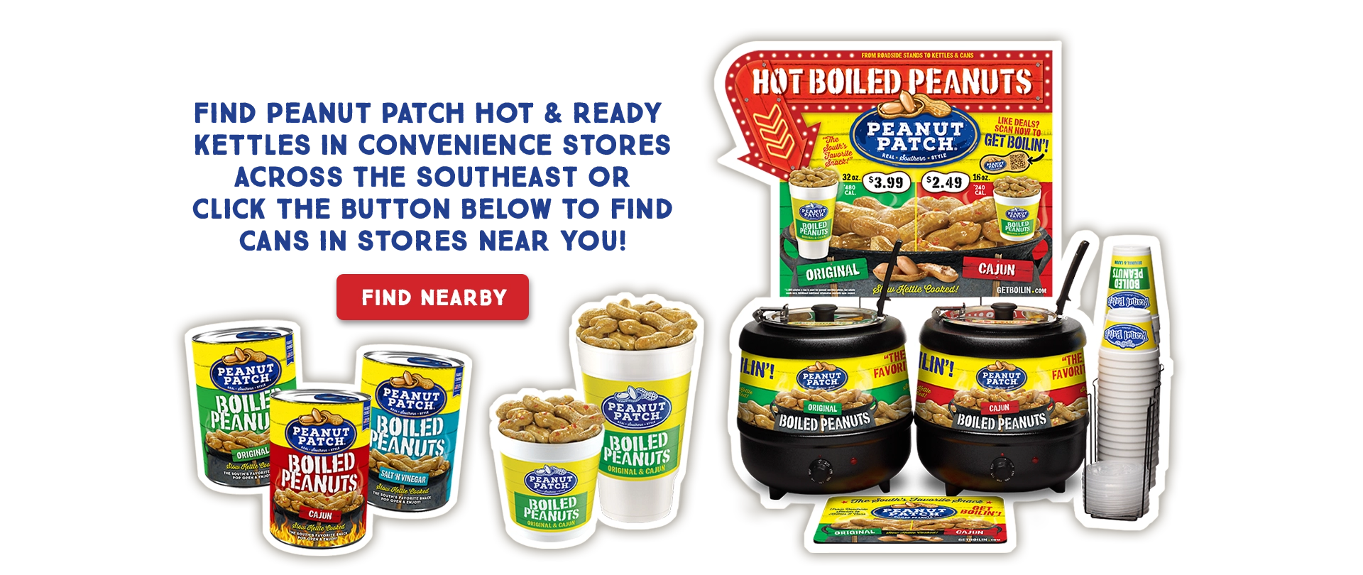 Home Peanut Patch Boiled Peanuts
