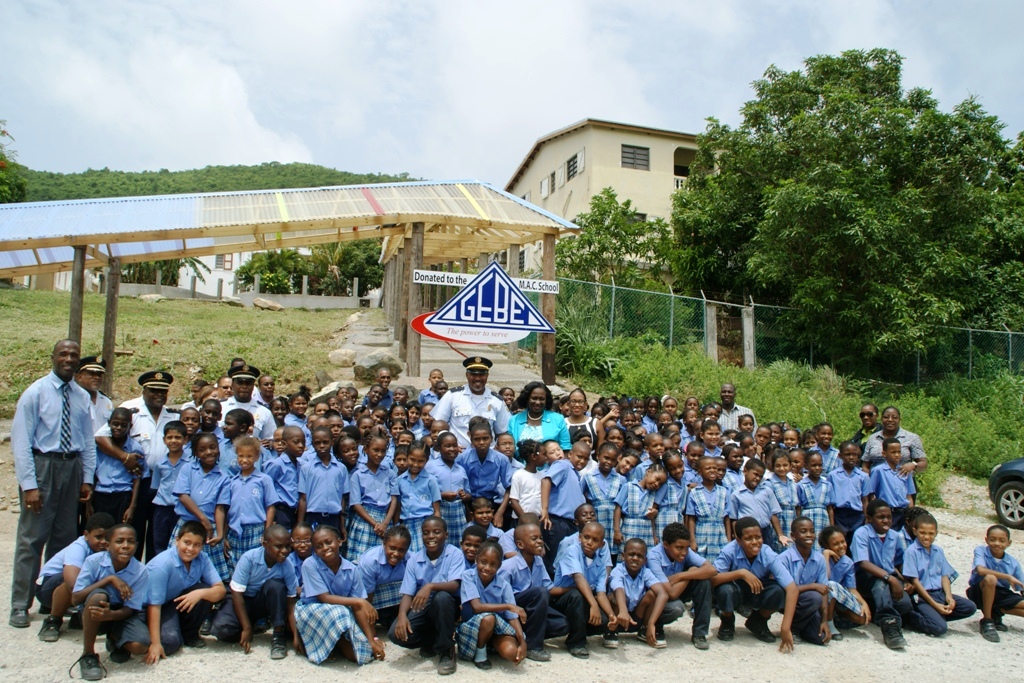 MAC School Gets Walkway Pearl FM Radio