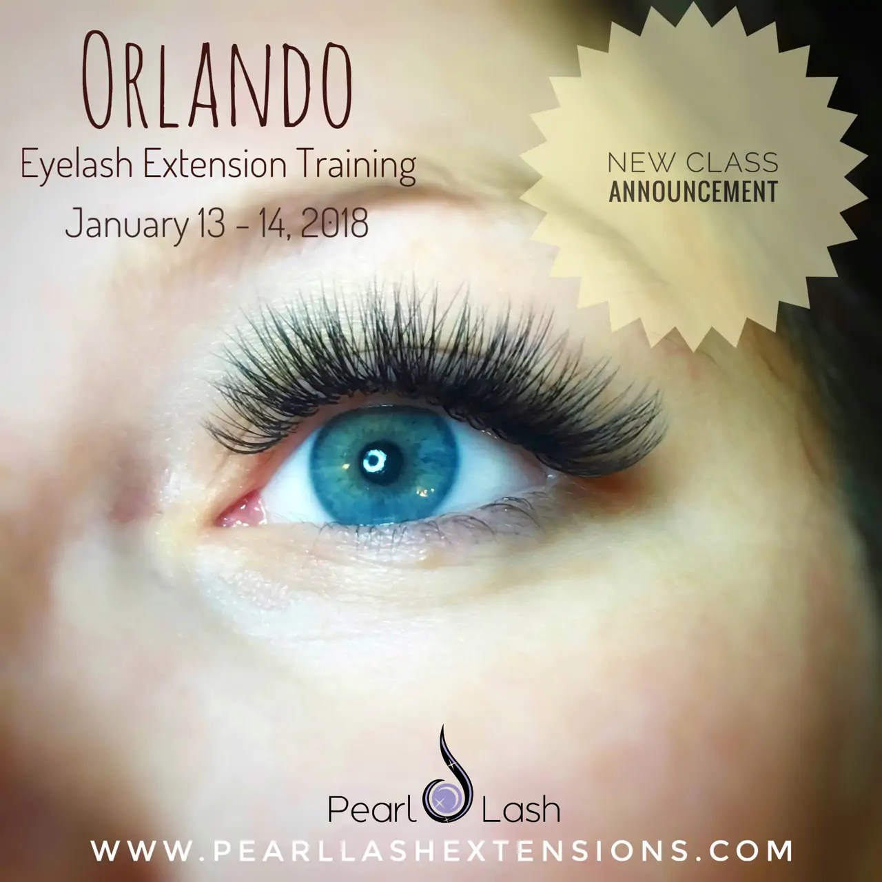 Eyelash Extension Training Academy Florida by Pearl Lash