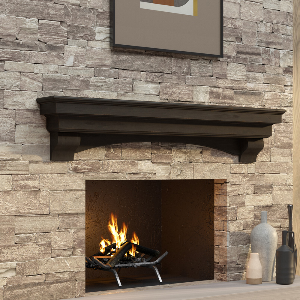 Pearl Mantels Celeste Wood Shelf