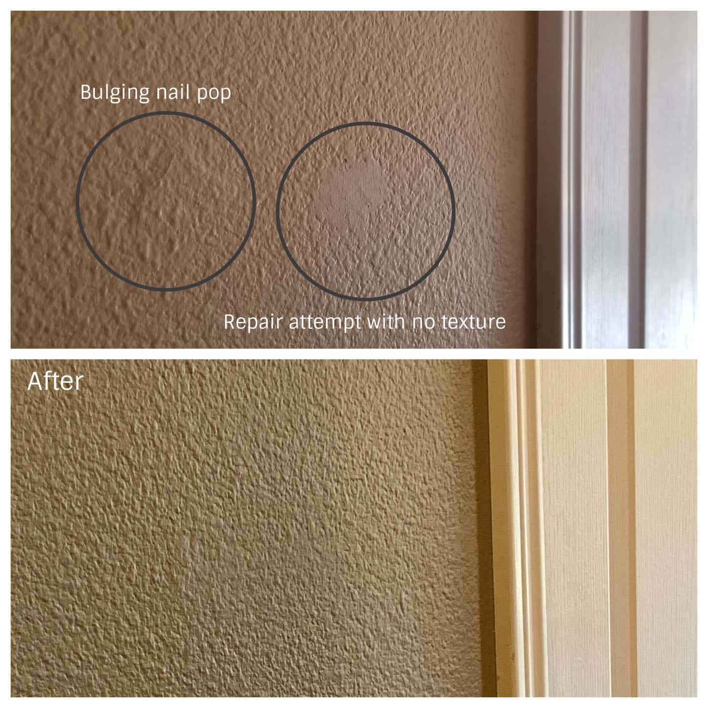 Wall repairs & whole home repaint project in Beaverton. Pearl Painters
