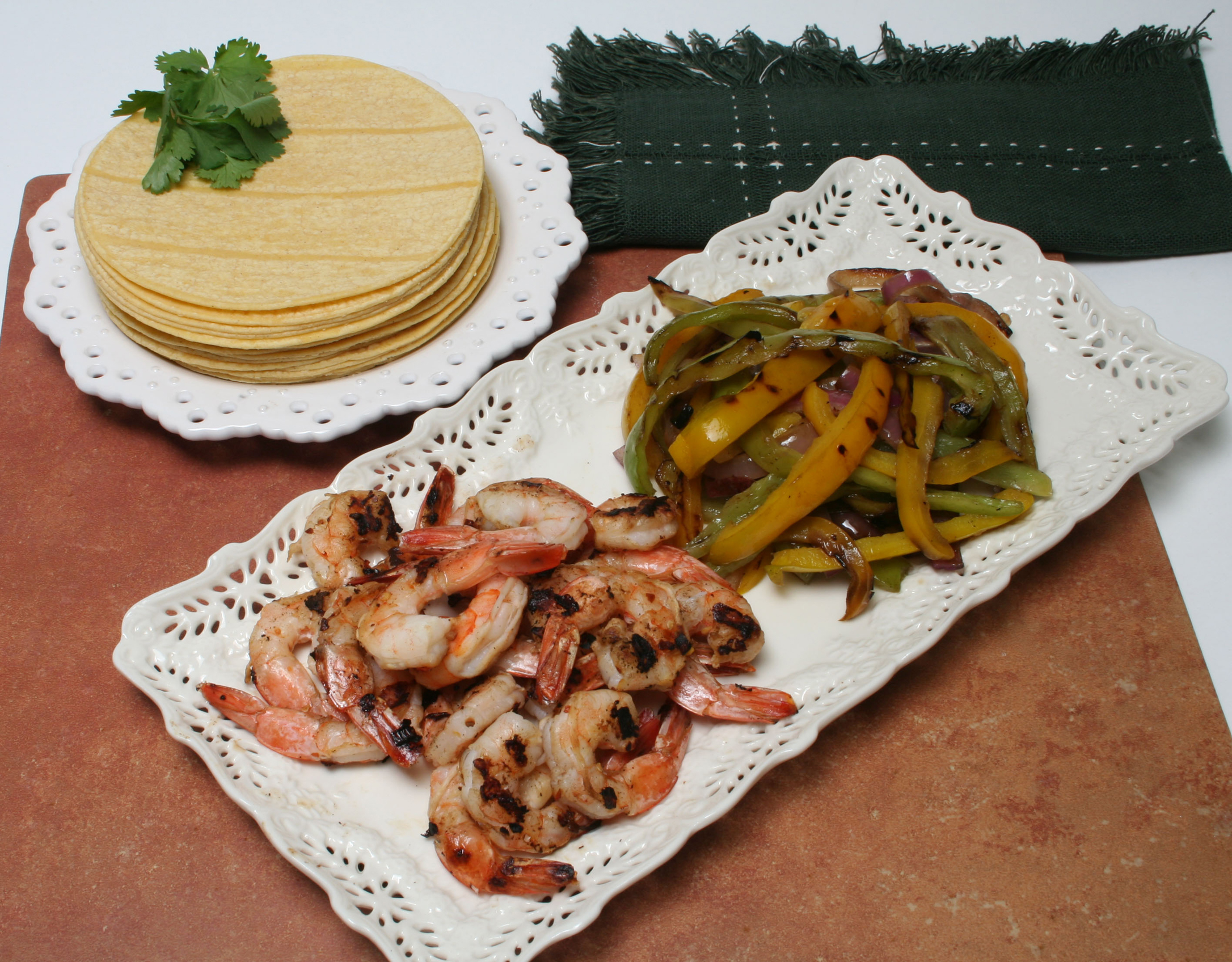 Shrimp Fajitas PearlPoint Nutrition Services®