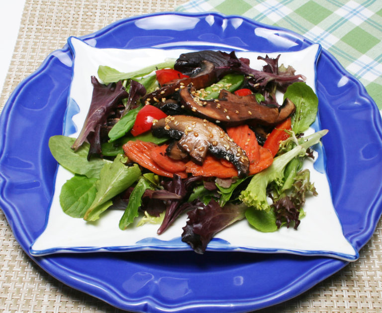 Stir Fry Portobello Salad PearlPoint Nutrition Services®