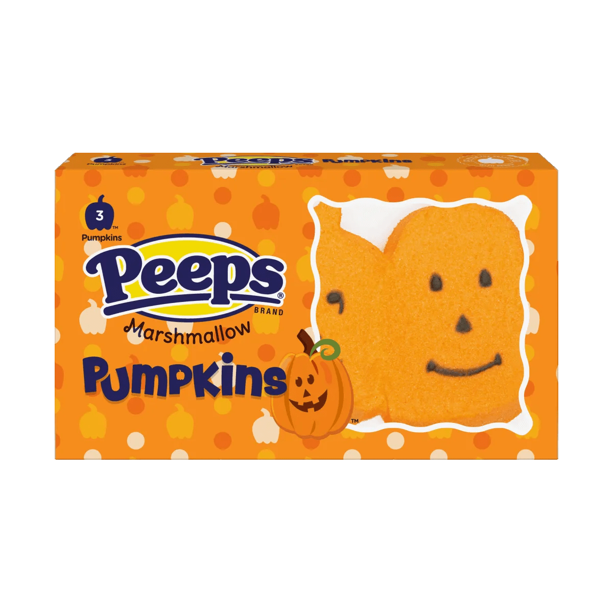 Peeps Marshmallow Pumpkins 1.5 oz Pearls Candy & Nuts