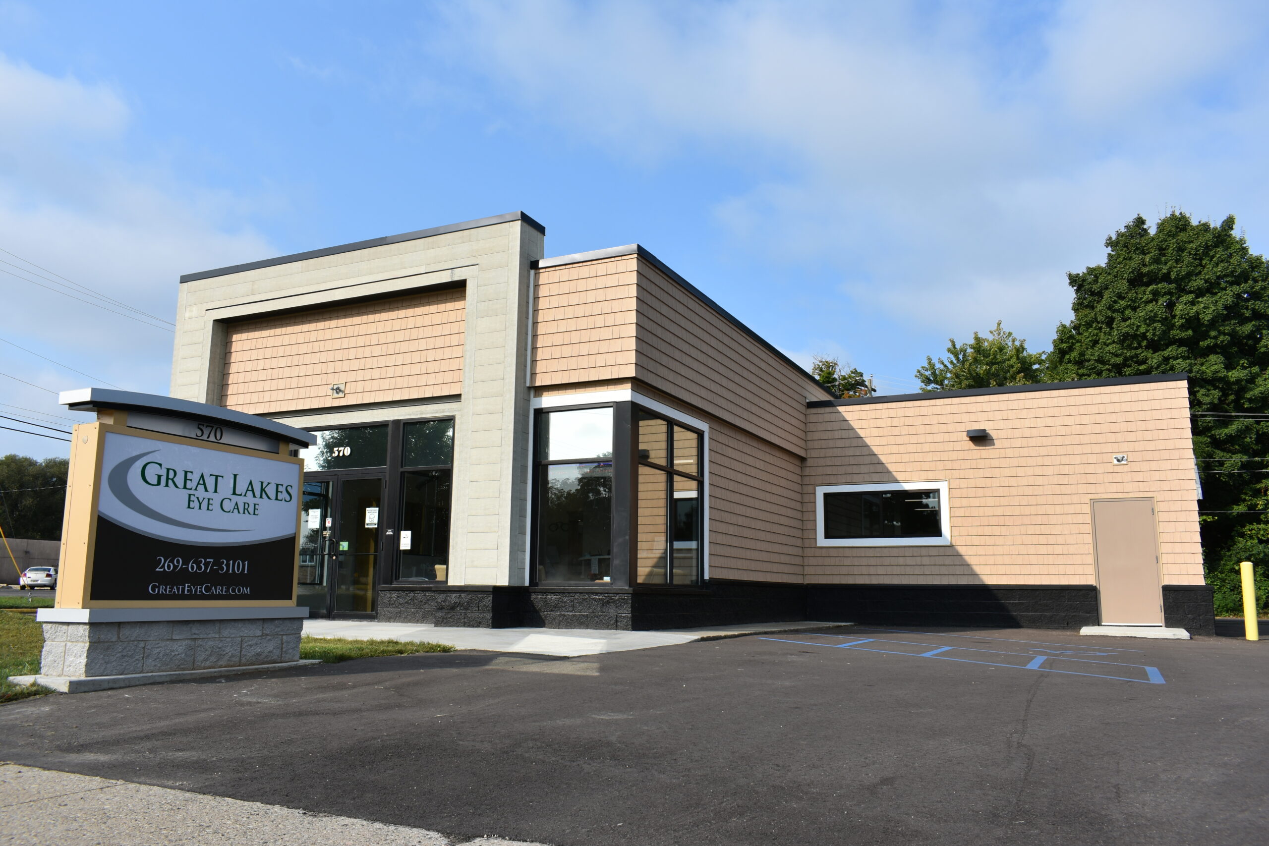 Great Lakes Eye Care Building Renovation Pearson Construction